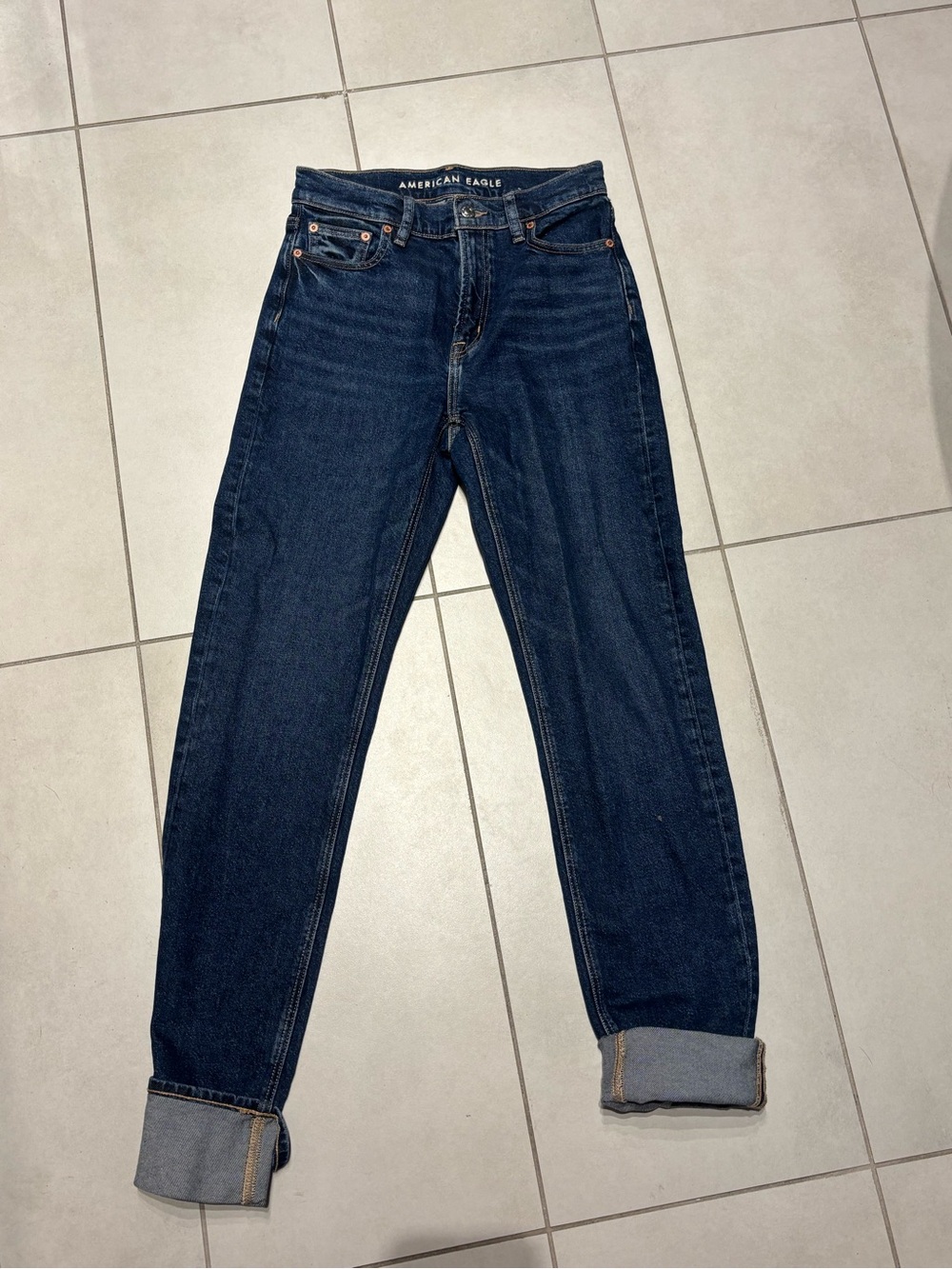 American Eagle Outfitters Men's Indigo Straight Jeans
